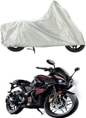 

Creative Via Two Wheeler Cover for Bajaj(Pulsar, Silver)