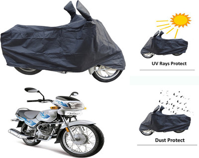 

Creative Via Two Wheeler Cover for TVS(Victor GLX, Black)