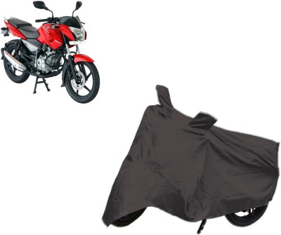 Snail Two Wheeler Cover for Bajaj(Pulsar 135 LS DTS-i, Grey)