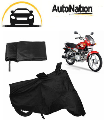 

Autonation Two Wheeler Cover for Hero(Super Splendor, Black)