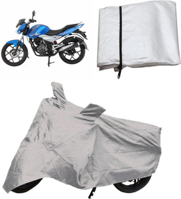 

Capeshoppers Two Wheeler Cover for Bajaj(Silver)