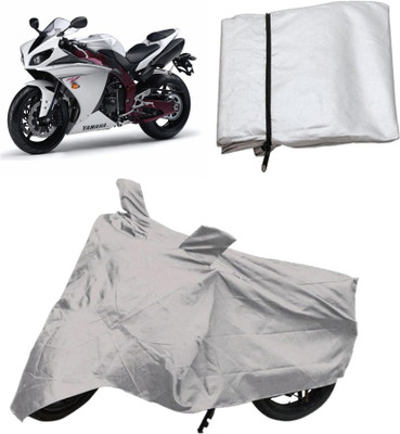 

Capeshoppers Two Wheeler Cover for Yamaha(Silver)