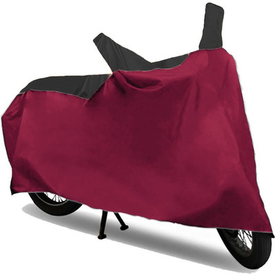 AutoKitt Two Wheeler Cover for Bajaj(Avenger 220 DTS-i, Black, Maroon)