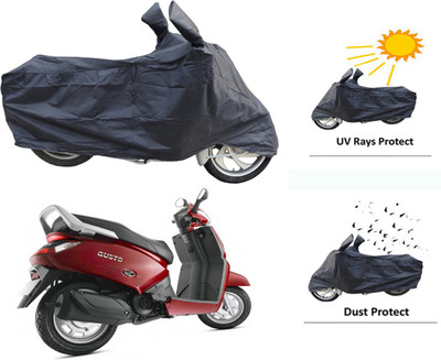 

Creative Via Two Wheeler Cover for Mahindra(NA, Black)