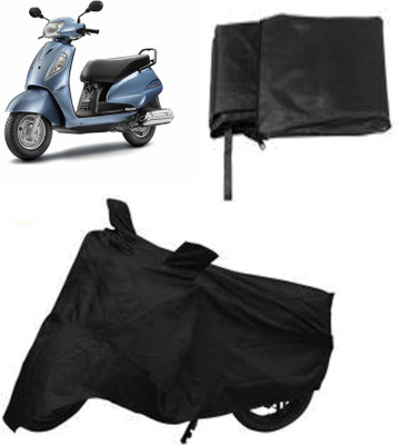 

Capeshoppers Two Wheeler Cover for Suzuki(Black)