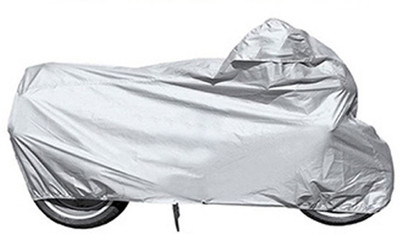 

Double Horse Two Wheeler Cover for Hero(Splendor NXG, Silver)