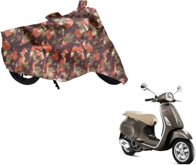 AUTO PEARL Two Wheeler Cover for Piaggio(Vespa VXL, Multicolor)