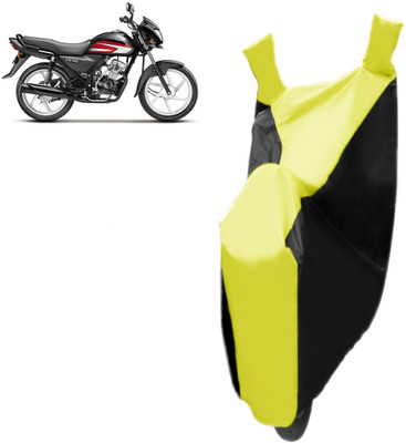 

Red Silk Two Wheeler Cover for Hero(CD deluxe, Yellow, Black)