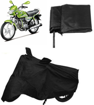 

Capeshoppers Two Wheeler Cover for Hero(Black)