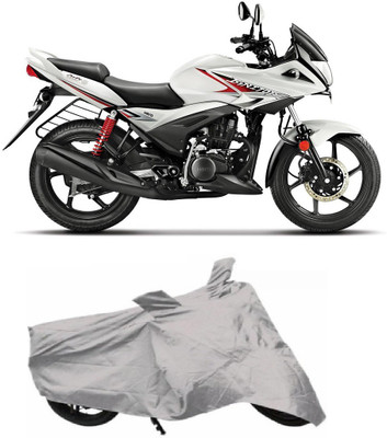 

Creeper Two Wheeler Cover for Hero(Ignitor, Silver)