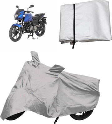 

Capeshoppers Two Wheeler Cover for Bajaj(Silver)