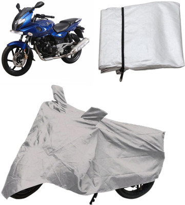 

Capeshoppers Two Wheeler Cover for Bajaj(Silver)