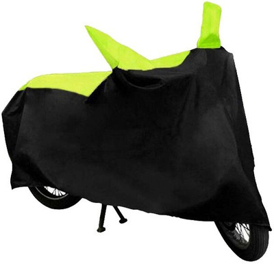 

Ak Kart Two Wheeler Cover for Honda(Dream Yuga, Green, Black)