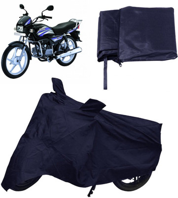 

Capeshoppers Two Wheeler Cover for Hero(Blue)