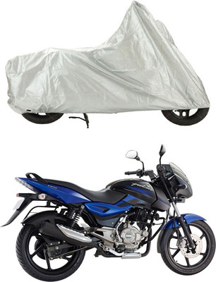 

Creative Via Two Wheeler Cover for Bajaj(Pulsar, Silver)