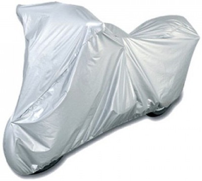 JB Two Wheeler Cover for Bajaj(Pulsar 220 DTS-i, Silver)
