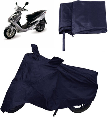 

Capeshoppers Two Wheeler Cover for Kinetic(Blue)