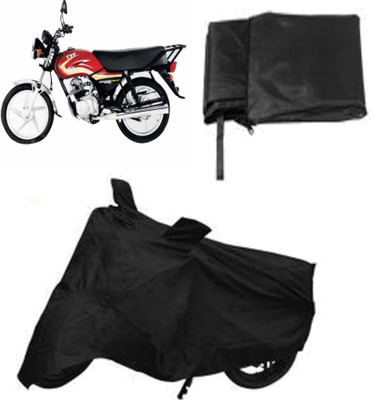 

Capeshoppers Two Wheeler Cover for TVS(Black)
