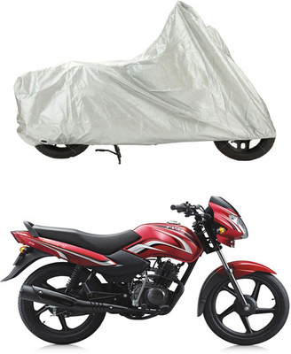 

Creative Via Two Wheeler Cover for TVS(Sport, Silver)