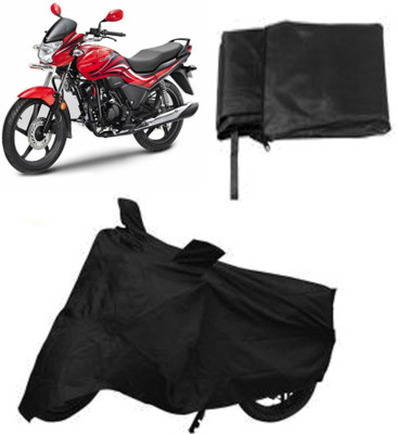 

Capeshoppers Two Wheeler Cover for Hero(Black)