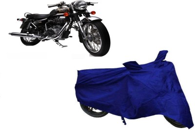 The Auto Home Two Wheeler Cover for Royal Enfield(Classic 500, Blue)