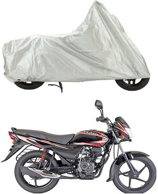 

Creative Via Two Wheeler Cover for Bajaj(Platina, Silver)