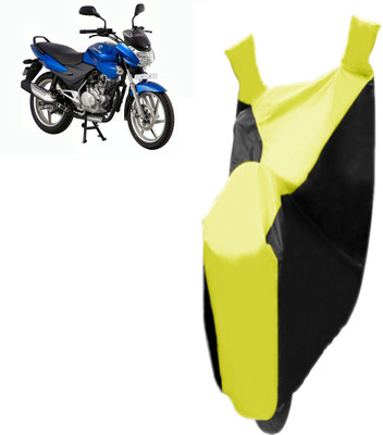 

Irontech Two Wheeler Cover for Bajaj(Discover 125 DTS-i, Yellow, Black)
