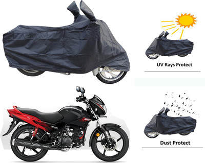 

Creative Via Two Wheeler Cover for Hero(Glamour, Black)