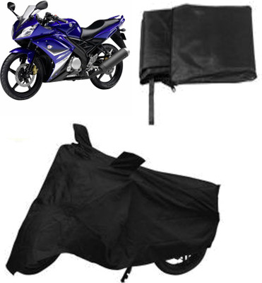 

Capeshoppers Two Wheeler Cover for Yamaha(Black)