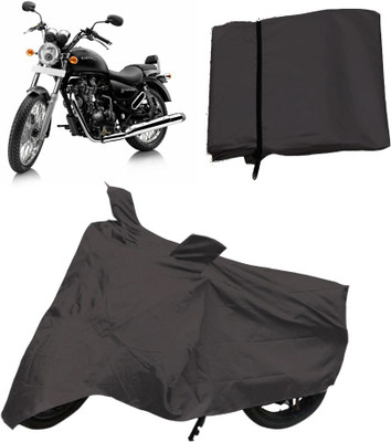 

Capeshoppers Two Wheeler Cover for Royal Enfield(Grey)