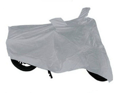 

Voibu Two Wheeler Cover for Universal For Bike(Silver)