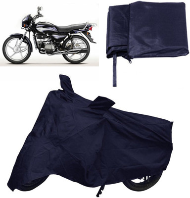 

Capeshoppers Two Wheeler Cover for Hero(Blue)