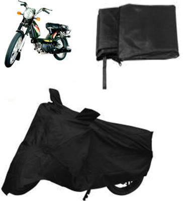 

Capeshoppers Two Wheeler Cover for TVS(Black)