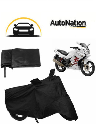 

Autonation Two Wheeler Cover for Hero(Karizma ZMR, Black)
