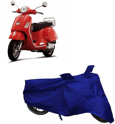 Royal Rex Two Wheeler Cover for Piaggio(Piaggio Vespa, Blue)