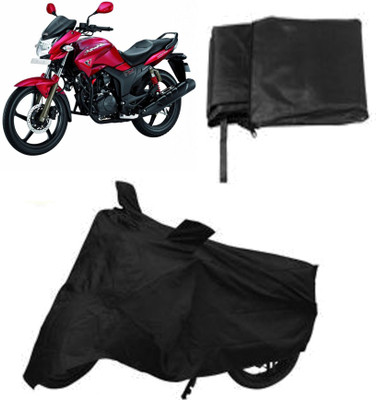 

Capeshoppers Two Wheeler Cover for Hero(Black)