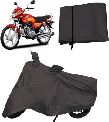 

Capeshoppers Two Wheeler Cover for Hero(Grey)