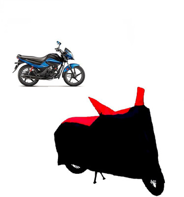 

kaaz Two Wheeler Cover for Hero(Splendor I Smart, Black)