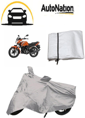 

Autonation Two Wheeler Cover for Suzuki(Sling Shot, Silver)