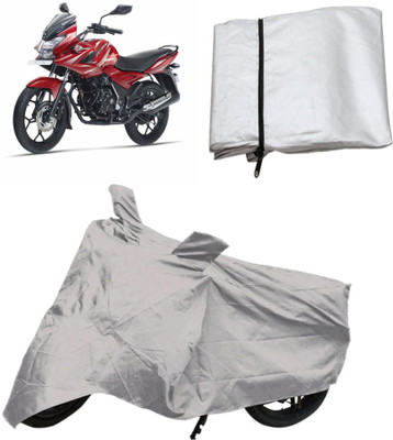 

Capeshoppers Two Wheeler Cover for Bajaj(Silver)
