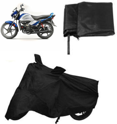 

Capeshoppers Two Wheeler Cover for Hero(Black)