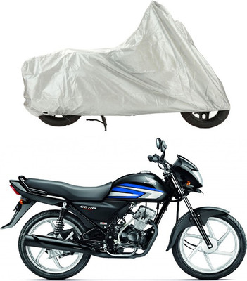 

Creative Via Two Wheeler Cover for Honda(CD, Silver)