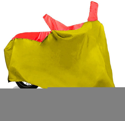 AUTOKIT Two Wheeler Cover for Bajaj(Avenger 220 DTS-i, Red, Yellow)