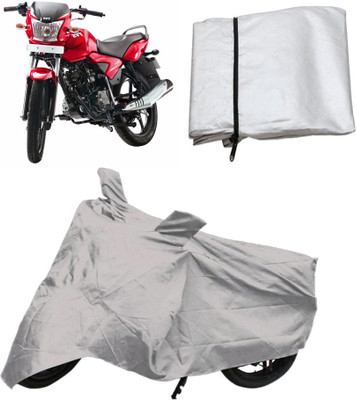 

Capeshoppers Two Wheeler Cover for TVS(Silver)