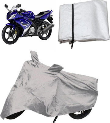 

Capeshoppers Two Wheeler Cover for Yamaha(Silver)