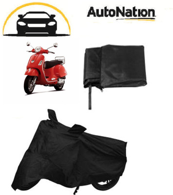 

Autonation Two Wheeler Cover for Piaggio(Vespa, Blue)