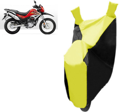 

HD Eagle Two Wheeler Cover for Hero(Impulse, Yellow, Black)