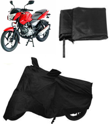 

Capeshoppers Two Wheeler Cover for Bajaj(Black)