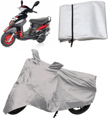 

Capeshoppers Two Wheeler Cover for Mahindra(Silver)