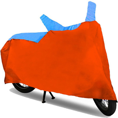 

GoldCartz Two Wheeler Cover for Bajaj(Discover 125 DTS-i, Blue, Orange)